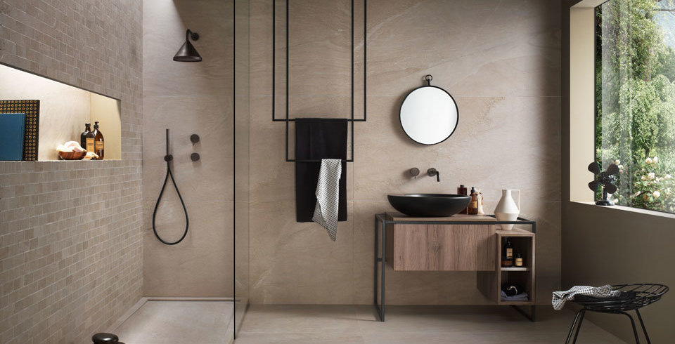 Fliesen: Kemmler. - Bodenfliese Urbino in der Farbe beige und im Format