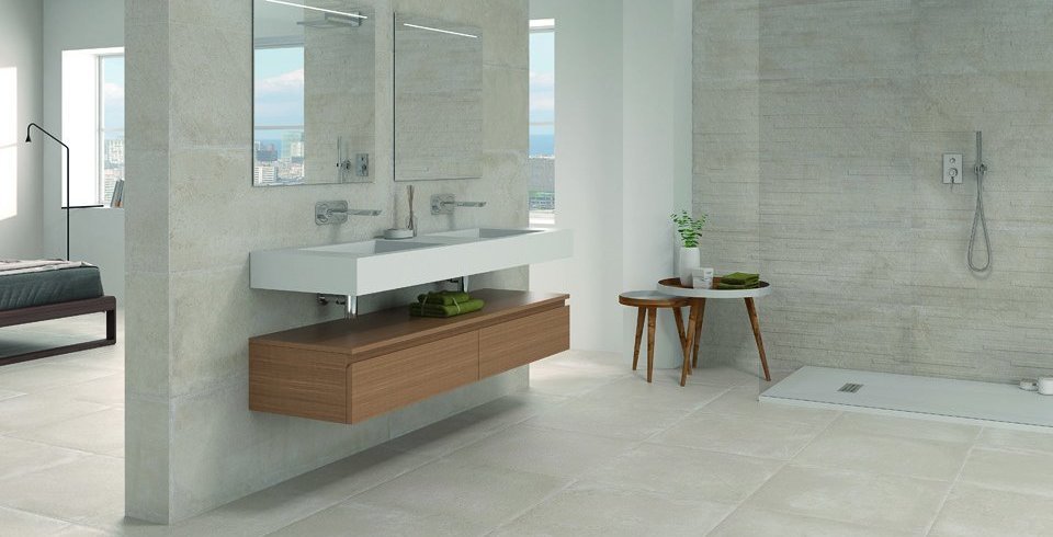 Fliesen: Kemmler. - Wandfliese Varmo in der Farbe weiß und im Format 40