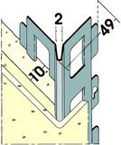 Protektorwerk Kantenprofil Außenputz 3000 mm Putzdicke 10 mm