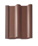 BMI Braas Frankfurter Pfanne Dachstein Ausführung: Protegon seidenmatt Farbe: Kupfer