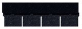 Onduline Bardoline Pro S 125 Schindel Rechteck Schwarz