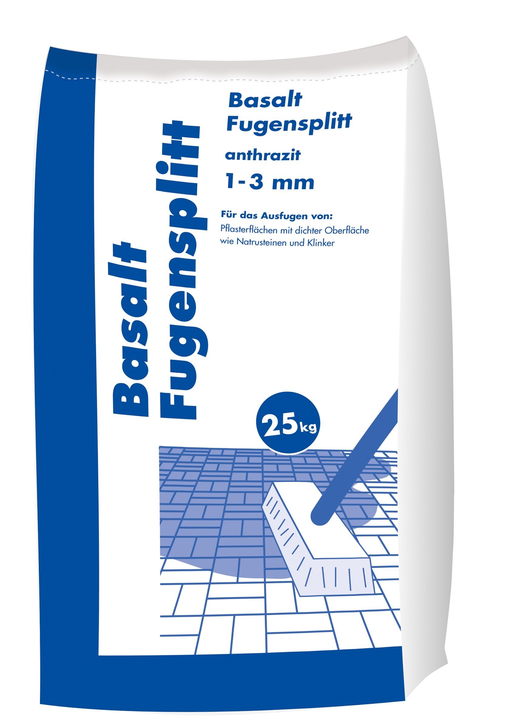 grauer Fugensplitt 1-3 mm 1000 kg Big Bag Diabas Fugenmaterial Fugensand 