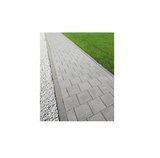 Kronimus Rasenbordstein 1000x50x300 mm Grau Nr. 14