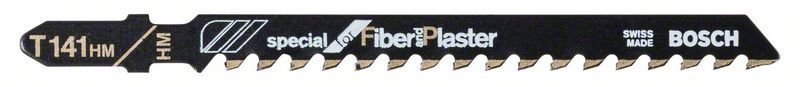 Stichsägeblatt T 141 HM, Special for Fiber and Plaster