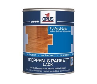 Opus1 Acryl Treppen und Parkettlack 2,5 l/Gebinde, PU ...