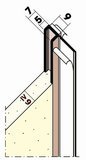 Protektorwerk Anputzdichtleiste Schattenfuge 2600x9 mm