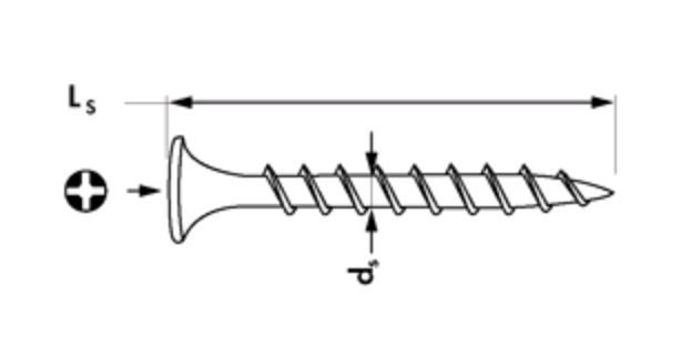 Mungo SBS GG Schnellbauschraube
