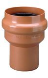 PVC KG Anschluss an Steinzeugrohr-Spitzende DN160 mit Profilring