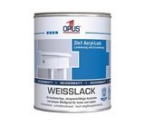 Opus1 2in1 Acryl Weisslack 2,5 Liter Seidenmatt