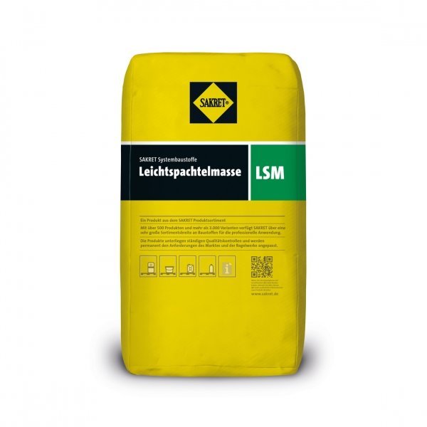 Sakret Leichtspachtelmasse LSM