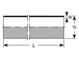KG SN 4 Mehrschicht Rohr DN160 Länge 500 mm