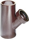 Steinzeug-Reparatur-Abzweig, Normallast, Din EN 295 DN300/150