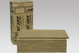 ISOVER Protect BSP 40 Brandschutzplatte 1200x625x60 mm, 6,0 qm/Paket