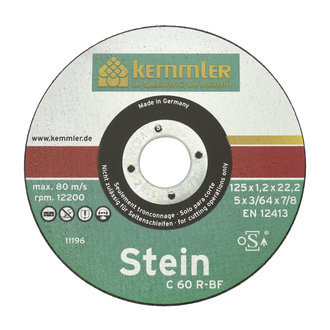 Kemmler Stein Trennscheibe ST125