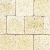 Birkenmeier Pflasterstein Antinea Maße: 200x133x80 mm Farbe: Weißgelb