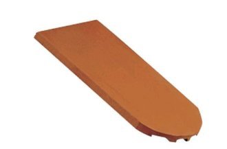 Erlus Ergoldsbacher Biber Rillen-Lüfterbiber, rot engobiert | www