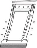 Roto Designo Einzeleindeckrahmen EDR Rx WD 1x1 ZIE AL Gr. 54/118 Eindeckung ZIE AL