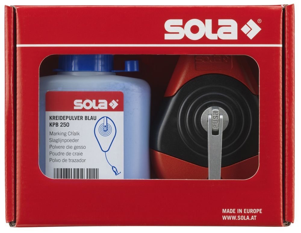Sola Markierset Schlagschnur + Kreide