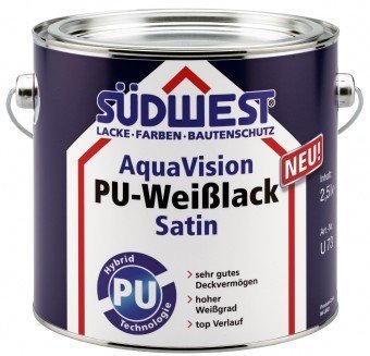 Südwest AquaVision PU Weißlack Satin