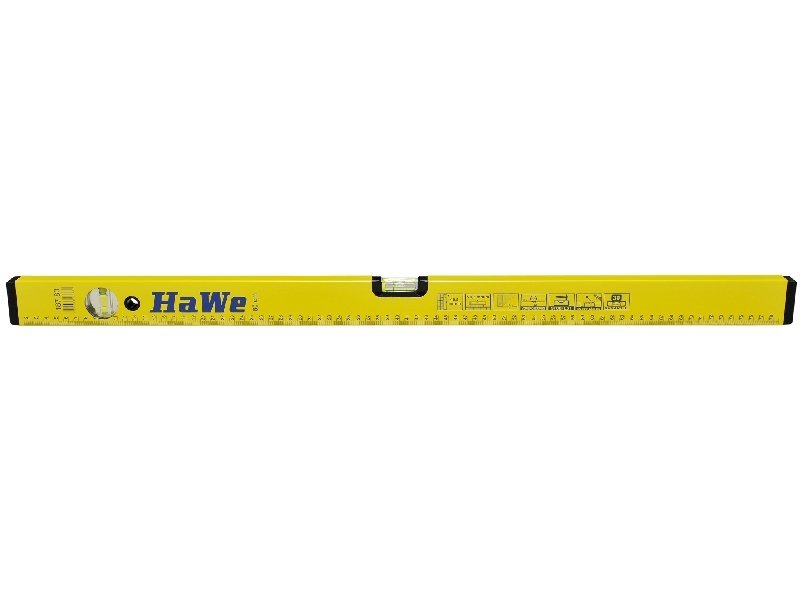80 /150 cm HaWe Alu-Wasserwaage XL mit 2 Libellen 40 ab 80cm 3 Libellen 60 