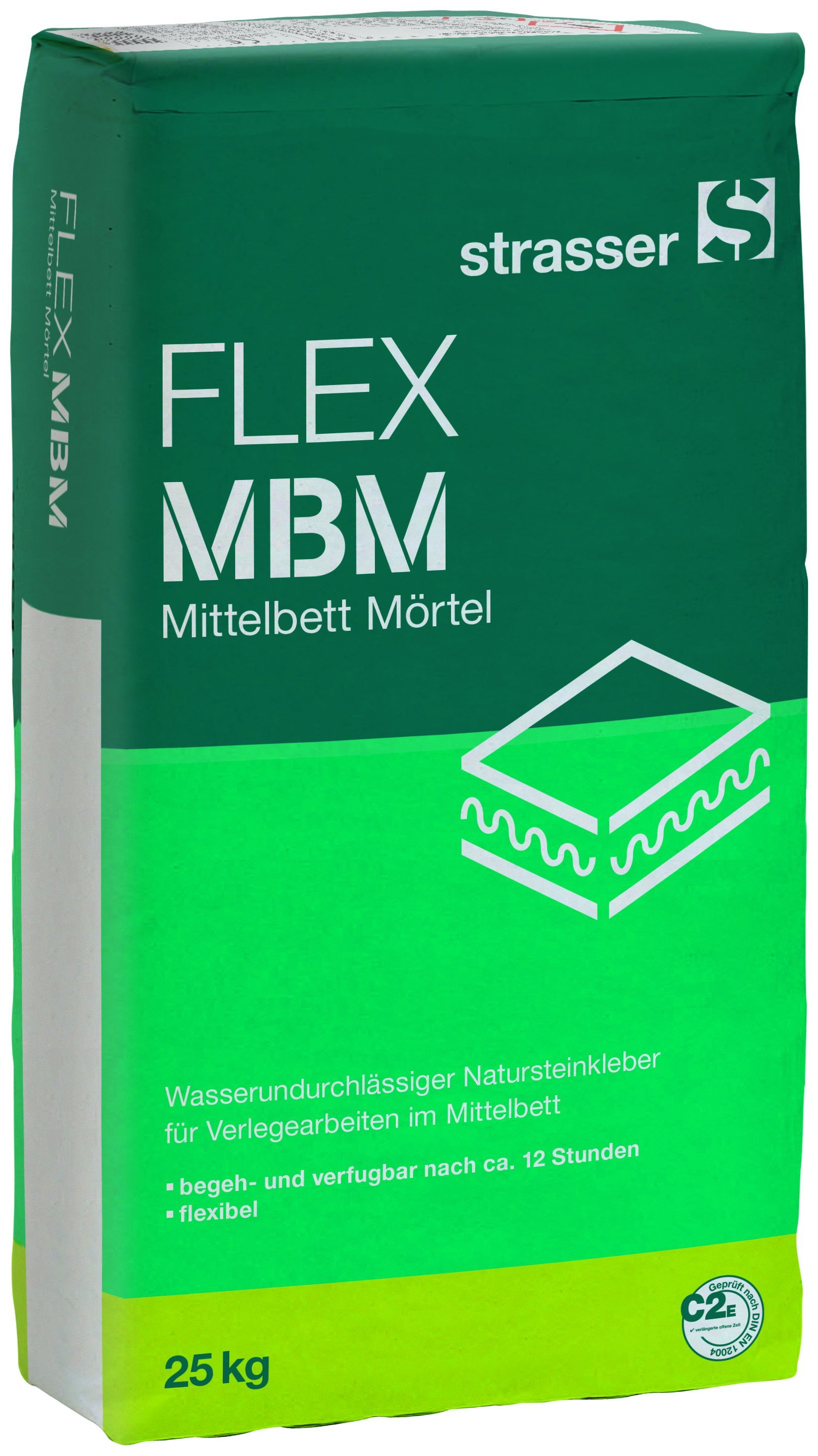 Strasser Mittelbettmörtel FLEX MBM W