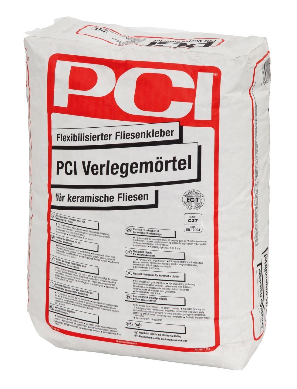 PCI Verlegemörtel grau 01251/2