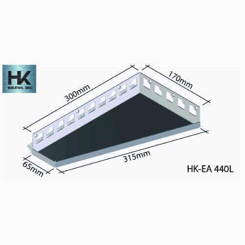 HK Edelstahl Eckablage