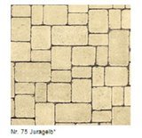 Braun Steine Tegula Pflaster Maße: 313x173x70 mm Farbe: Juragelb Nr. 75