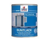 Opus1 2in1 Acryl Buntlack 0,75 Liter Feuerrot seidenmatt