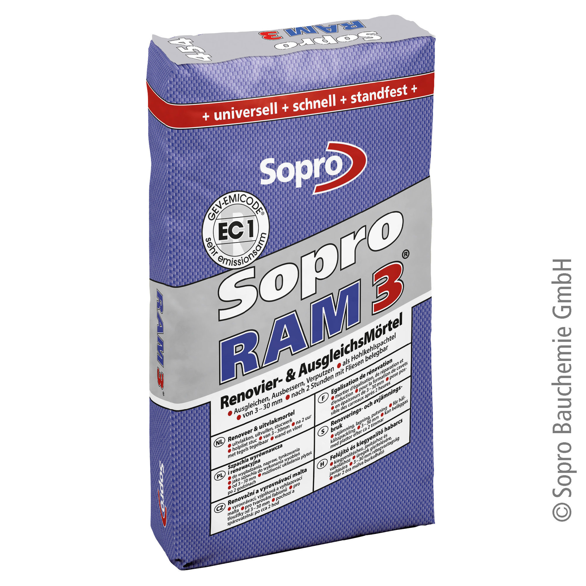 Sopro RAM 3 Renovier- & AusgleichsMörtel