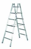 Iller Stehleiter aus Aluminium, Baureihe 51000 L=2110 mm, 2x7 Sprossen 