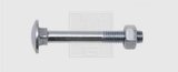 SWG Flachrundschraube mit Vierkantansatz DIN 603 5 x 50 mm 