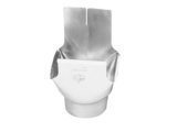 Zambelli Einhangstutzen oval NG 280/80 mm Titanzink