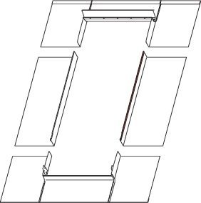 RotoQ Einzeleindeckrahmen EDM 1x1 CU