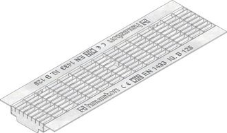 Hauraton Faserfix Standard E 100 Gitterrost