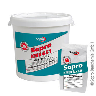 Sopro KMB 651 Flex 2-K Bitumen-Dickbeschichtung