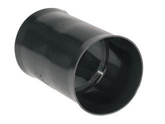BAUPROFI Rohrbogen 45°, Ø 150 Mm, 2 Mm Stärke, Schwarz – Für Kaminofen Und Abgasrohre