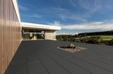 Braun Beton Terrassenplatte Trend Line Maße: 800x400x42 mm Farbe: Lavaschwarz Nr. 90