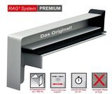 RBB Aluminium Gleitendstück RAG² 40 Ausladung 320 mm RAL 9016