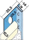 Protektorwerk Anschlussprofil Trockenbau