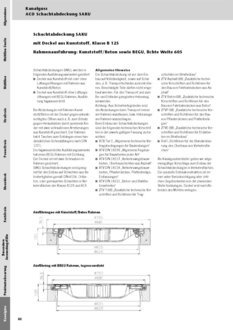 ACO Schachtabdeckung Saku Ø 785x125 mm, Kunststoff/Beton/Polypropylen, LW  605, Belastungsklasse B 125