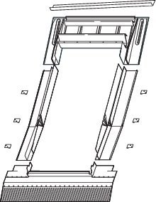 RotoQ Einzeleindeckrahmen EDW 1x1 AL