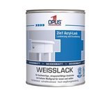 Opus1 2in1 Acryl Weisslack 0,375 Liter Seidenmatt