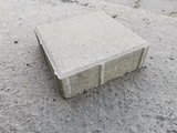 Holpp Quadratpflaster 200x200x60 mm Grau