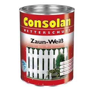 Consolan Zaun Weiß