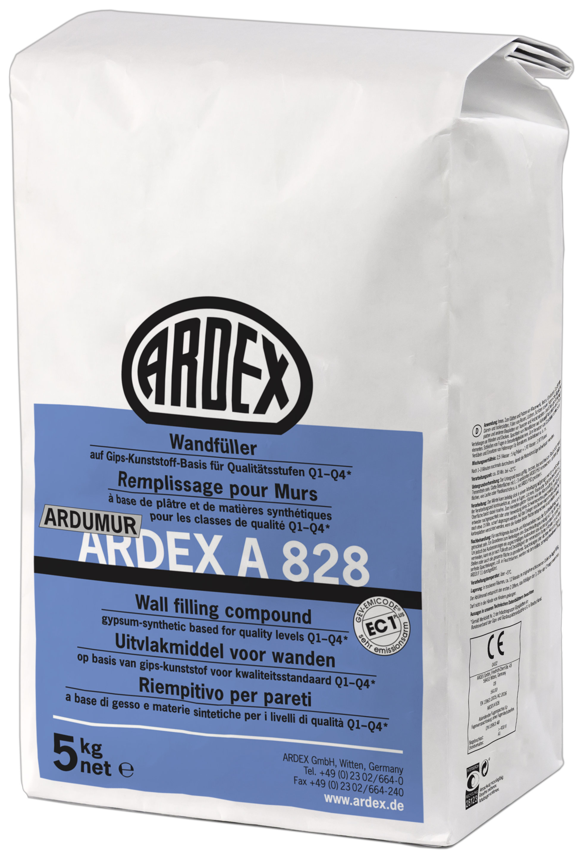 ARDEX A 828 Gipsspachtel