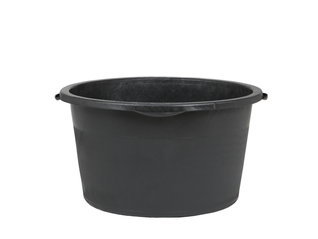 Mörtelkübel 65 Liter, rund schwarz