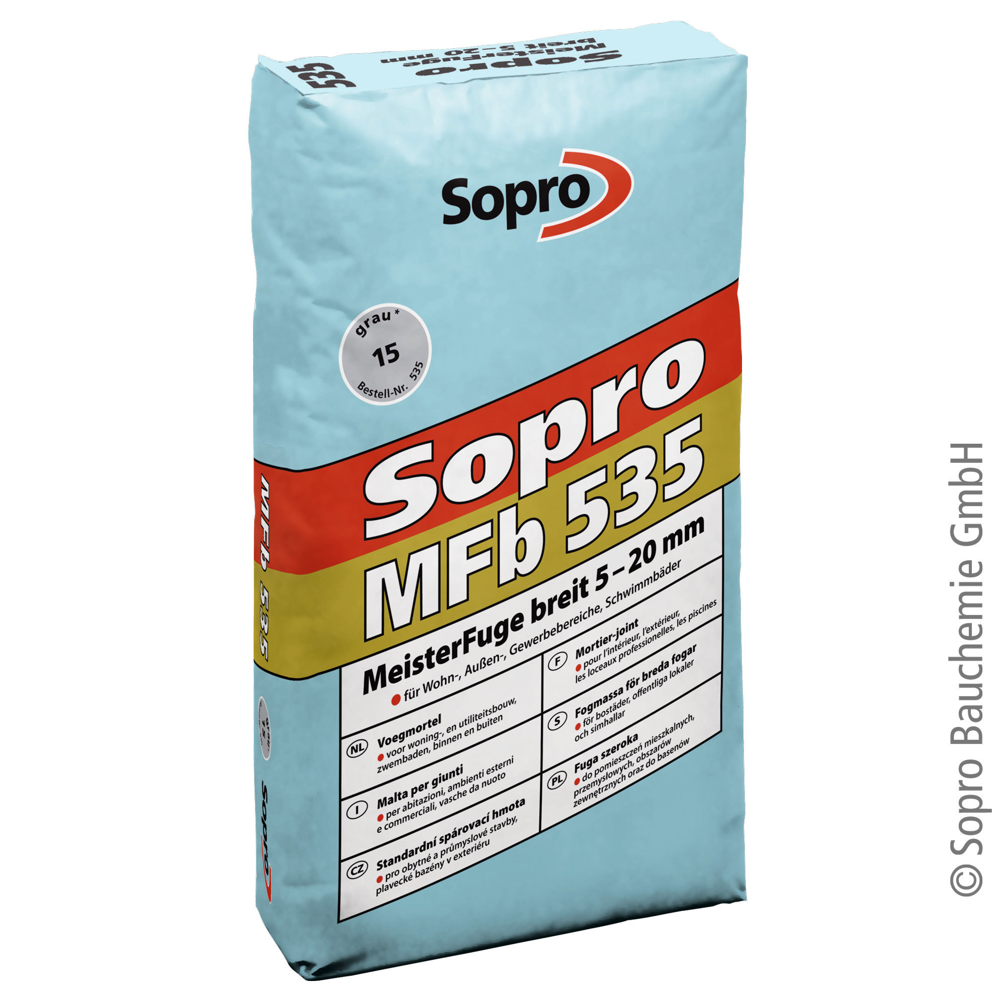 Sopro MeisterFuge breit MFb 535