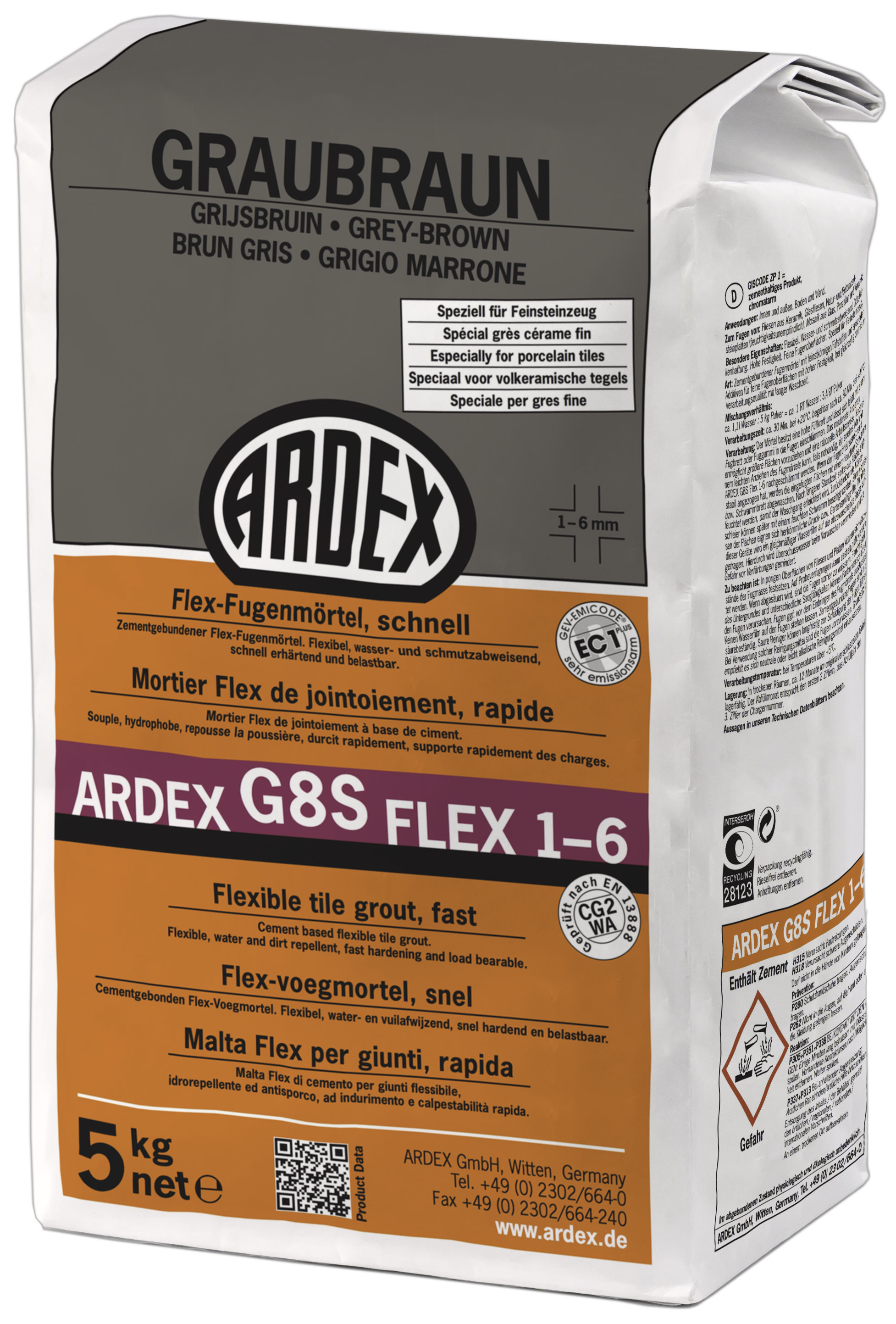 Ardex Flex Fugenmörtel G8S