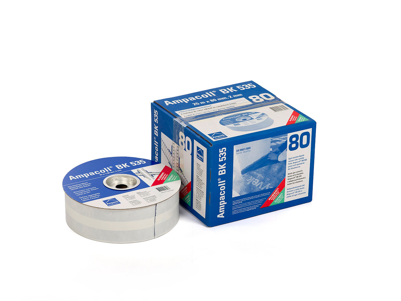 Ampack- Ampacoll BK 535 Klebeband blau